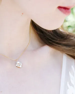 Celestial Crystal Drop Necklace