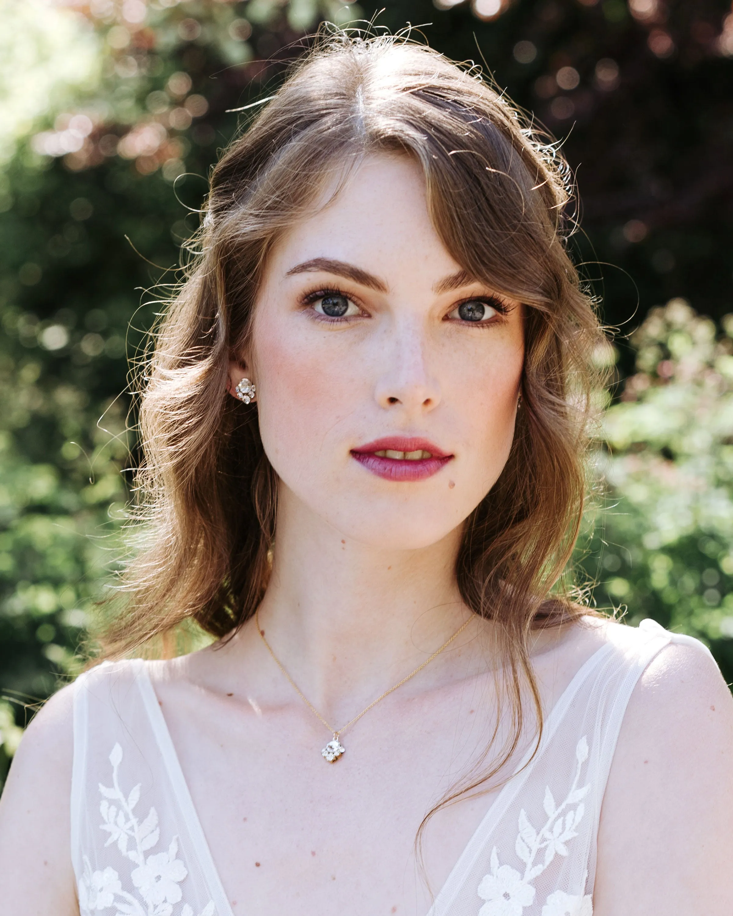 Celestial Crystal Drop Necklace