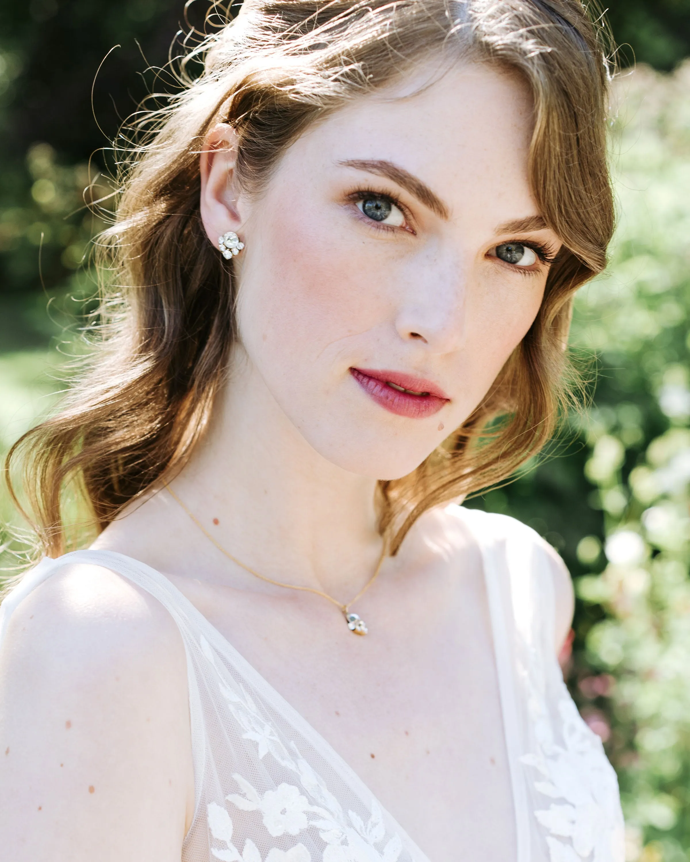 Celestial Crystal Drop Necklace