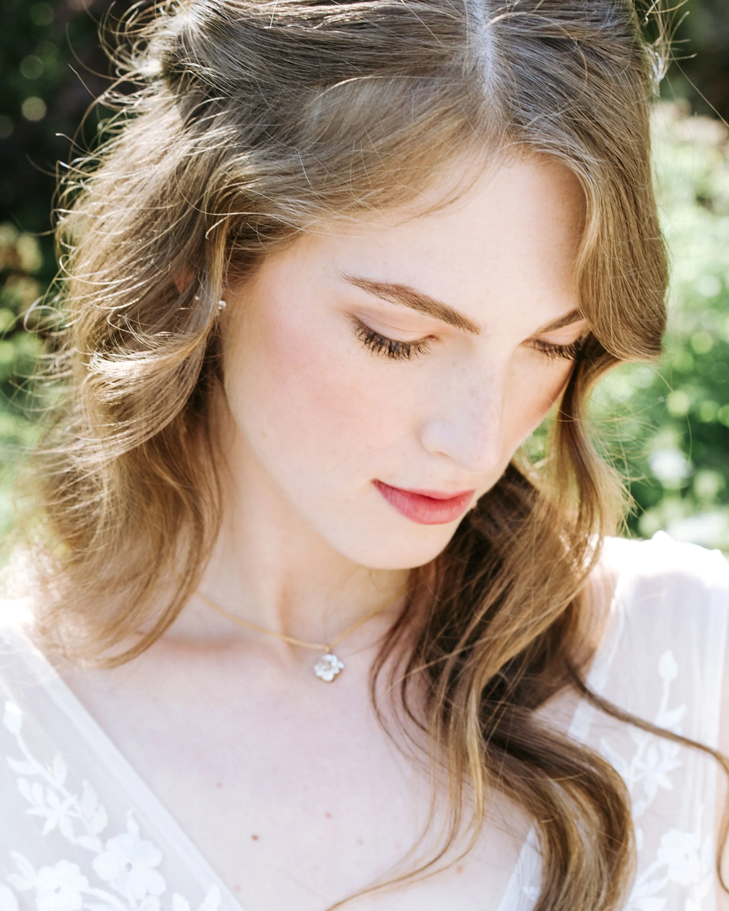 Celestial Crystal Drop Necklace