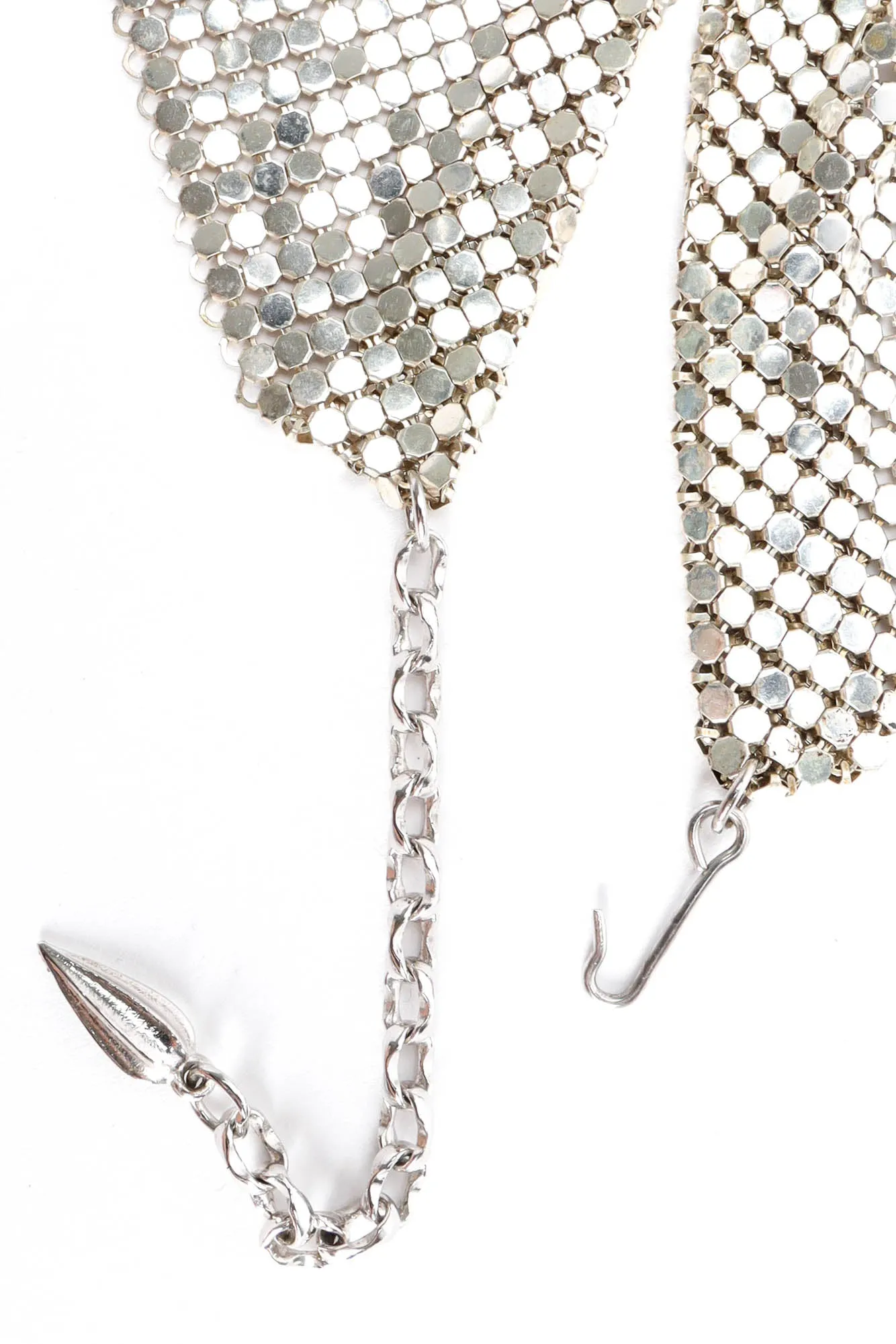 Chain Mesh Bib Necklace