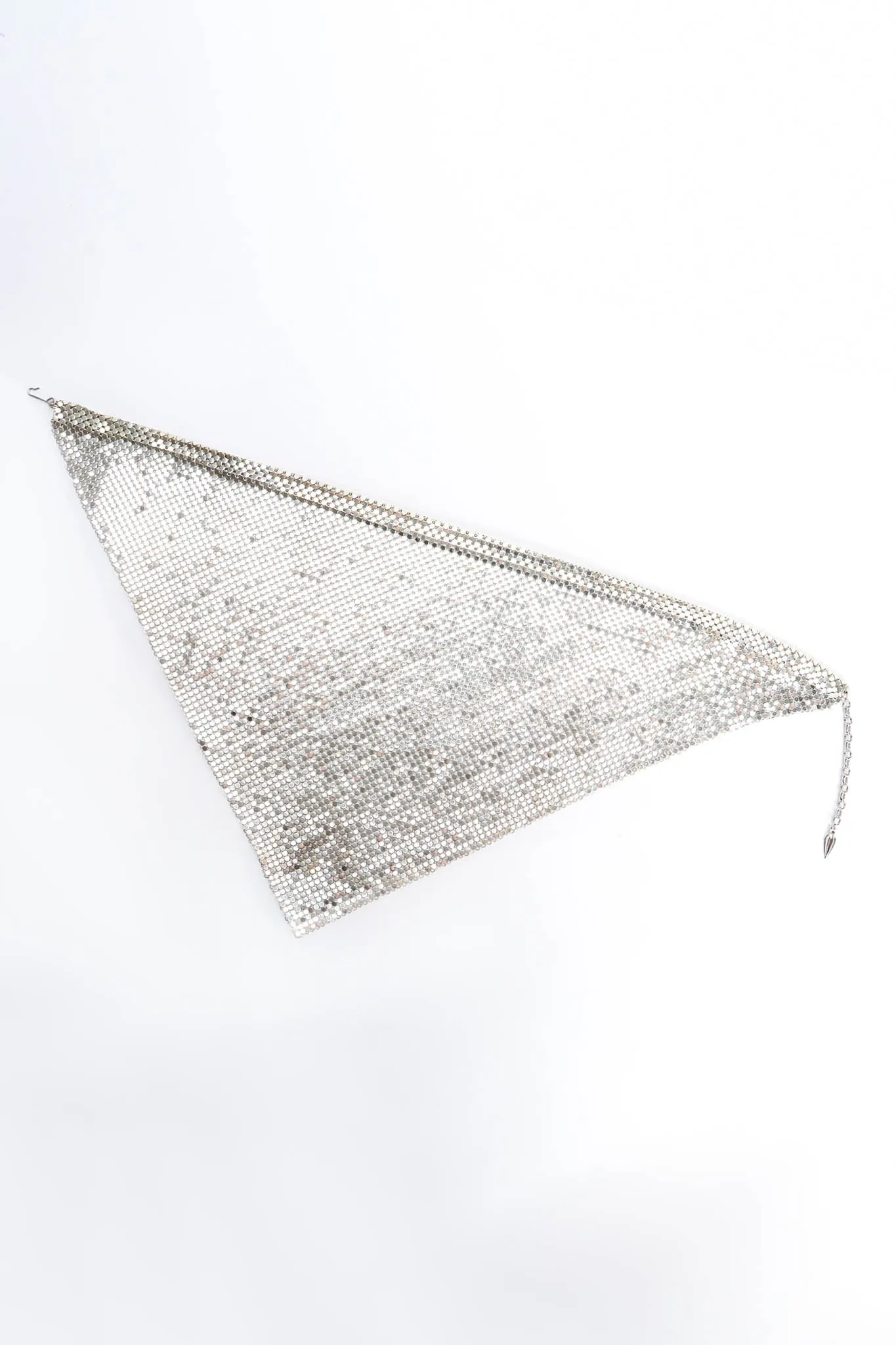 Chain Mesh Bib Necklace