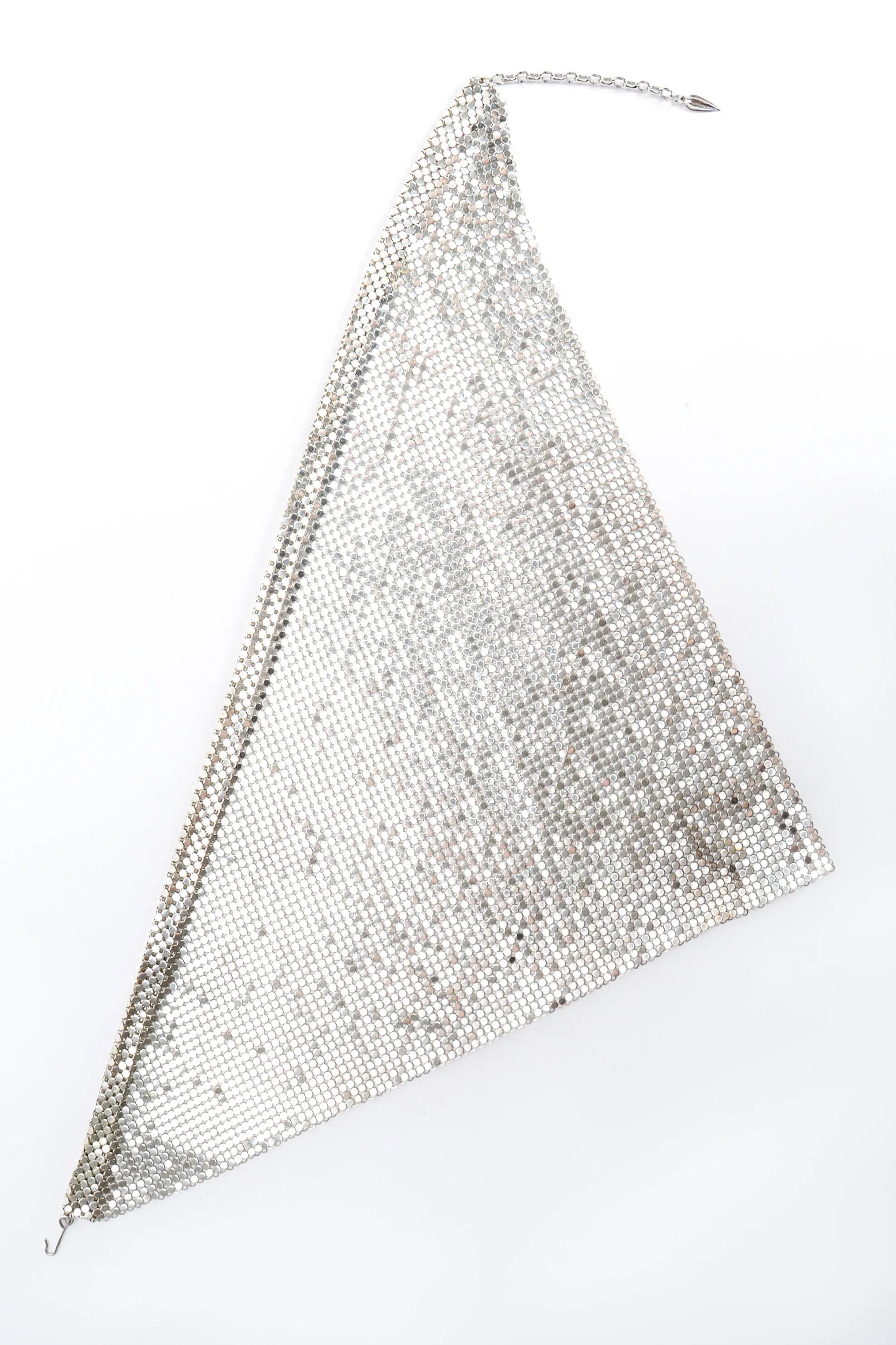 Chain Mesh Bib Necklace
