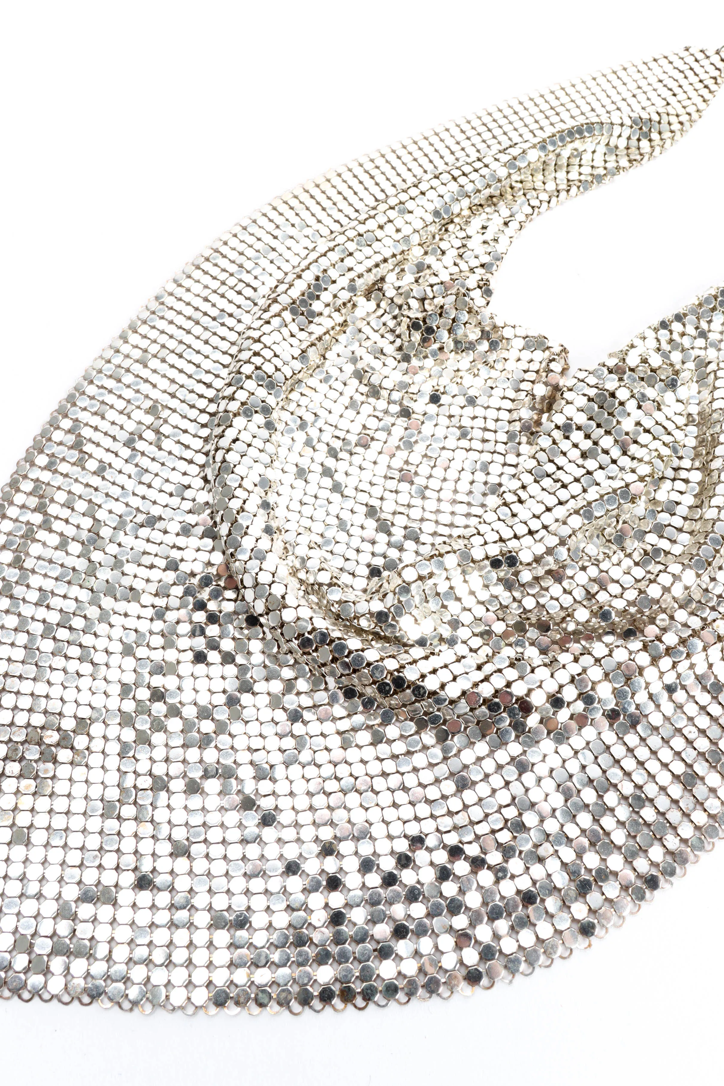 Chain Mesh Bib Necklace