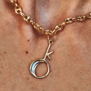 Chiron Sapphire Mariner-Link Necklace