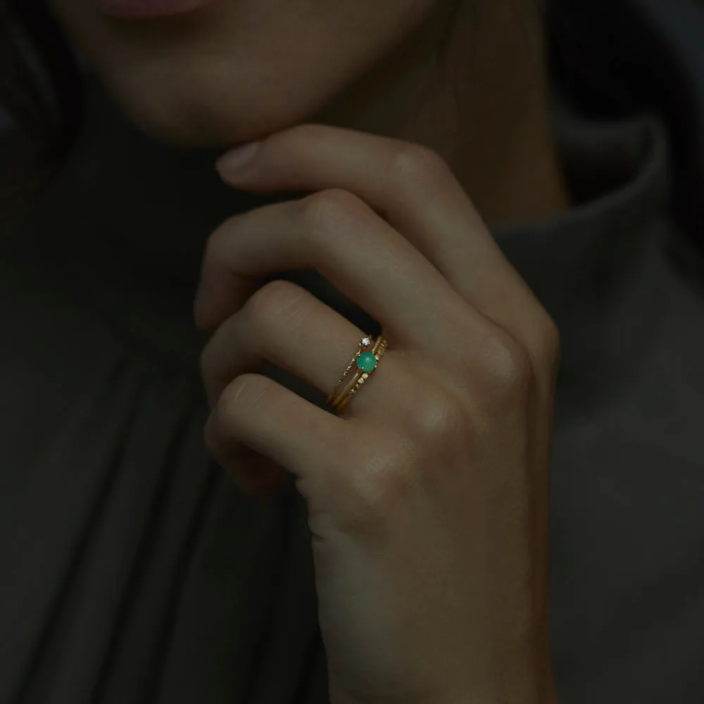 Chrysoprase Wisp Ring | R11601CH