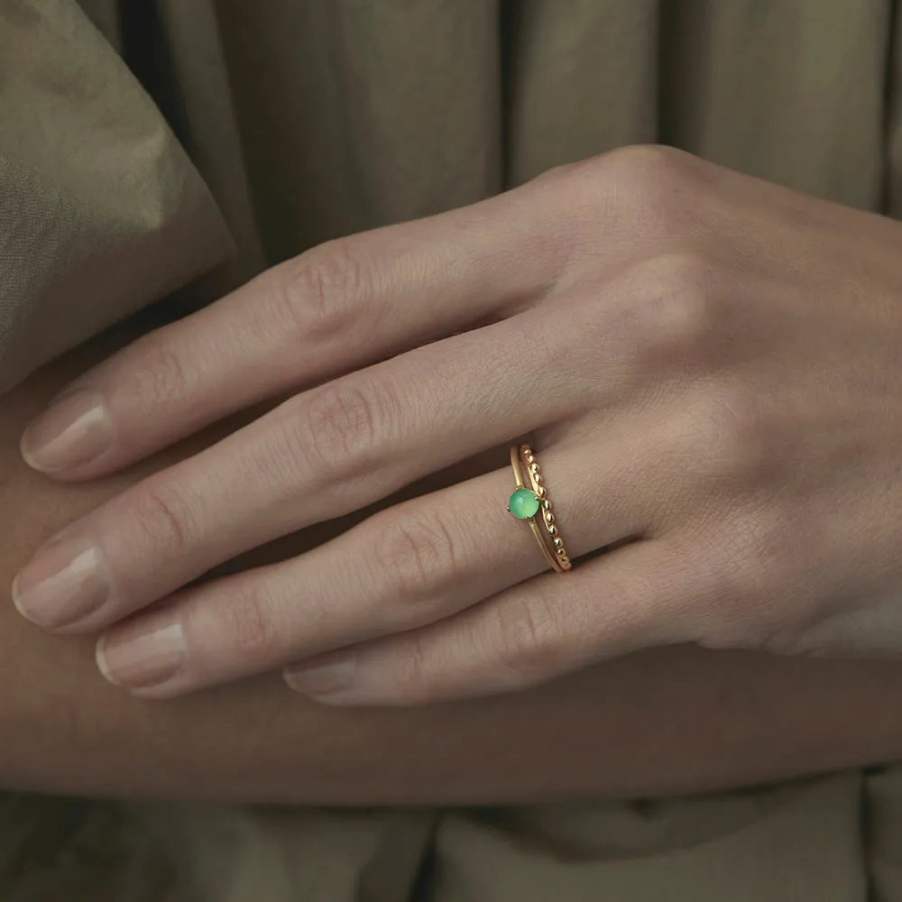 Chrysoprase Wisp Ring | R11601CH