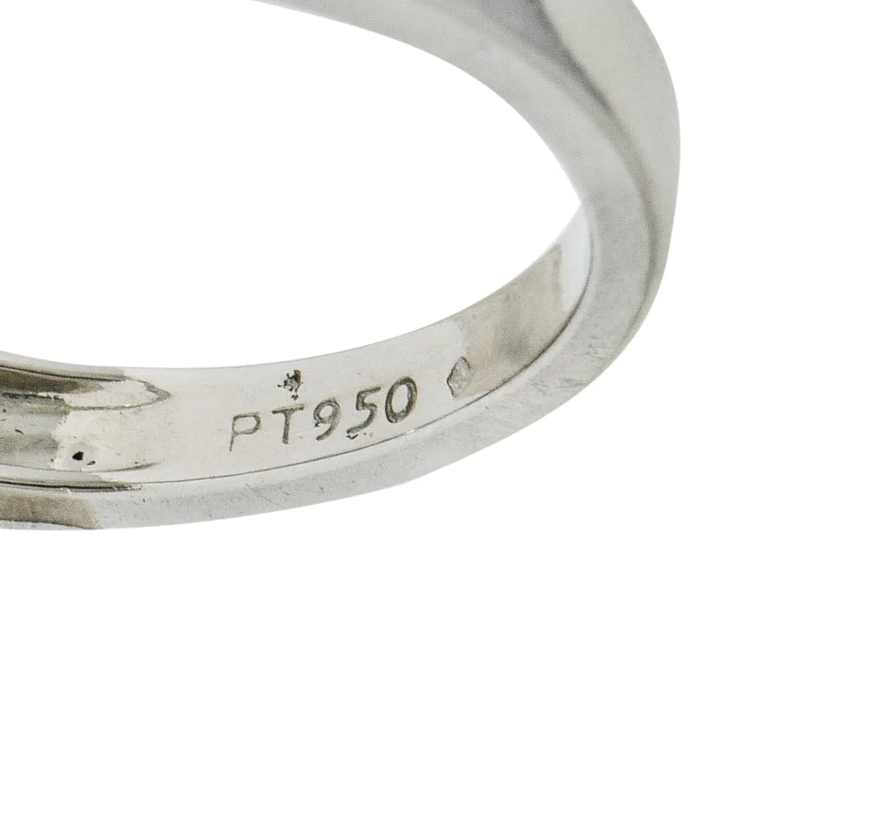 Contemporary 1.00 CTW Princess Cut Diamond Platinum Channel Band Ring