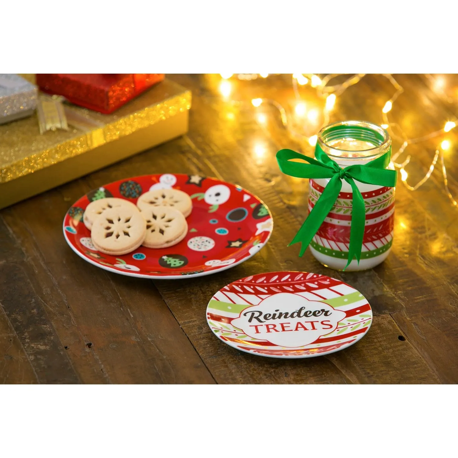 Cookies for Santa Gift Set, Holiday Happy Pattern,p327013