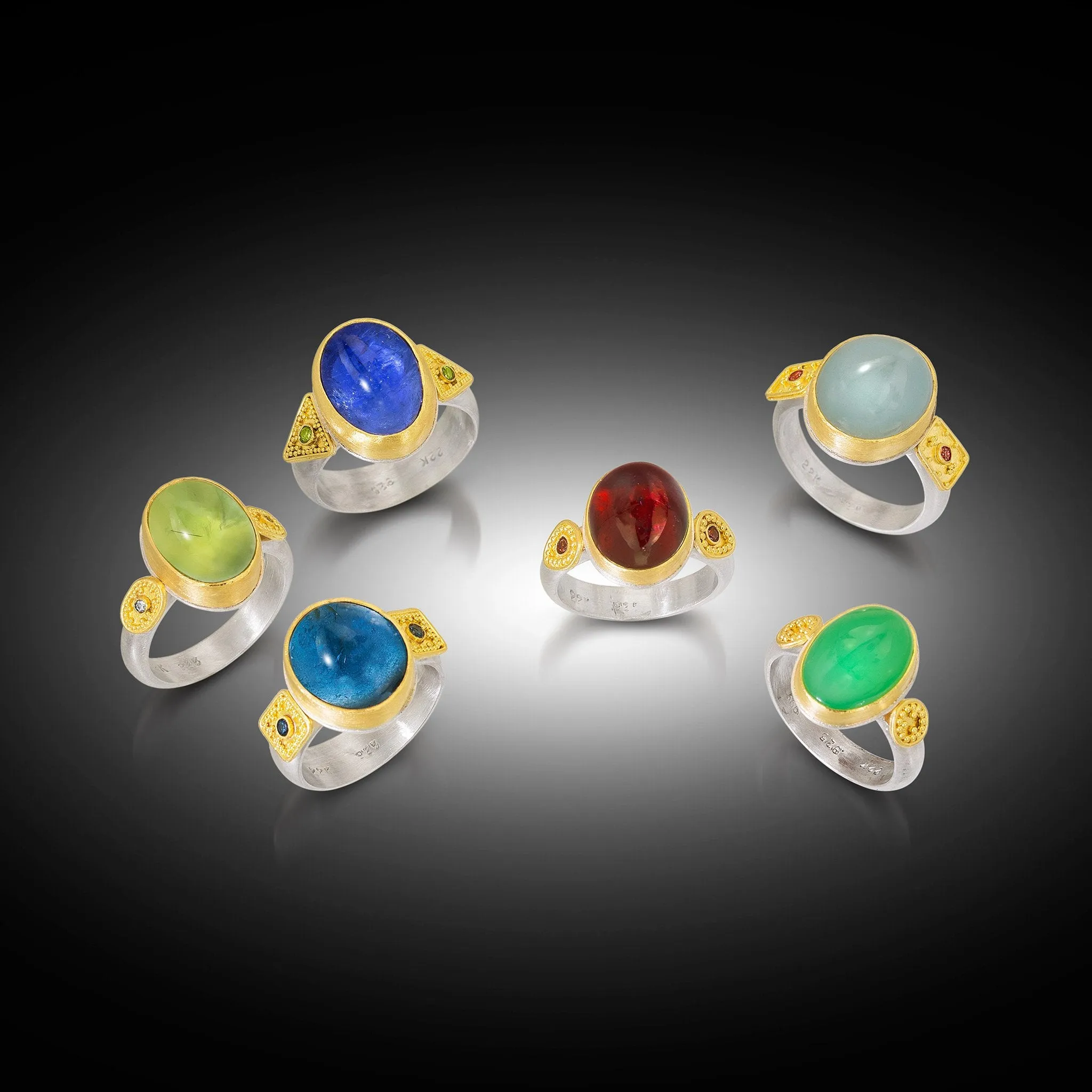 Crete Rings - Alexander Chrysoprase Ring