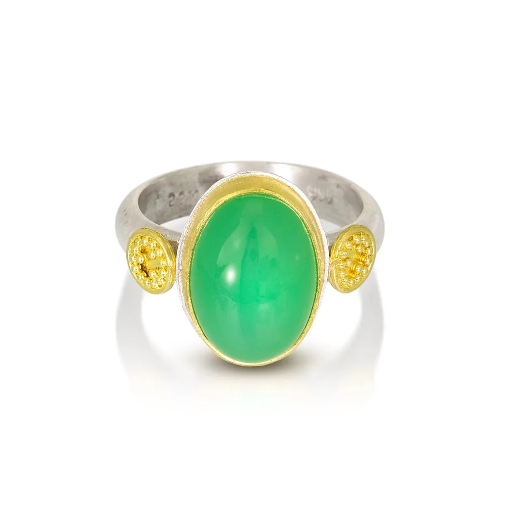Crete Rings - Alexander Chrysoprase Ring