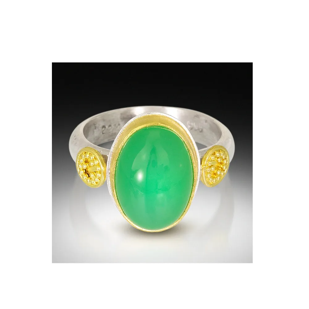 Crete Rings - Alexander Chrysoprase Ring