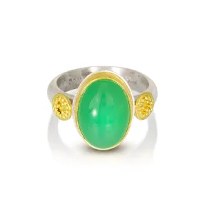 Crete Rings - Alexander Chrysoprase Ring