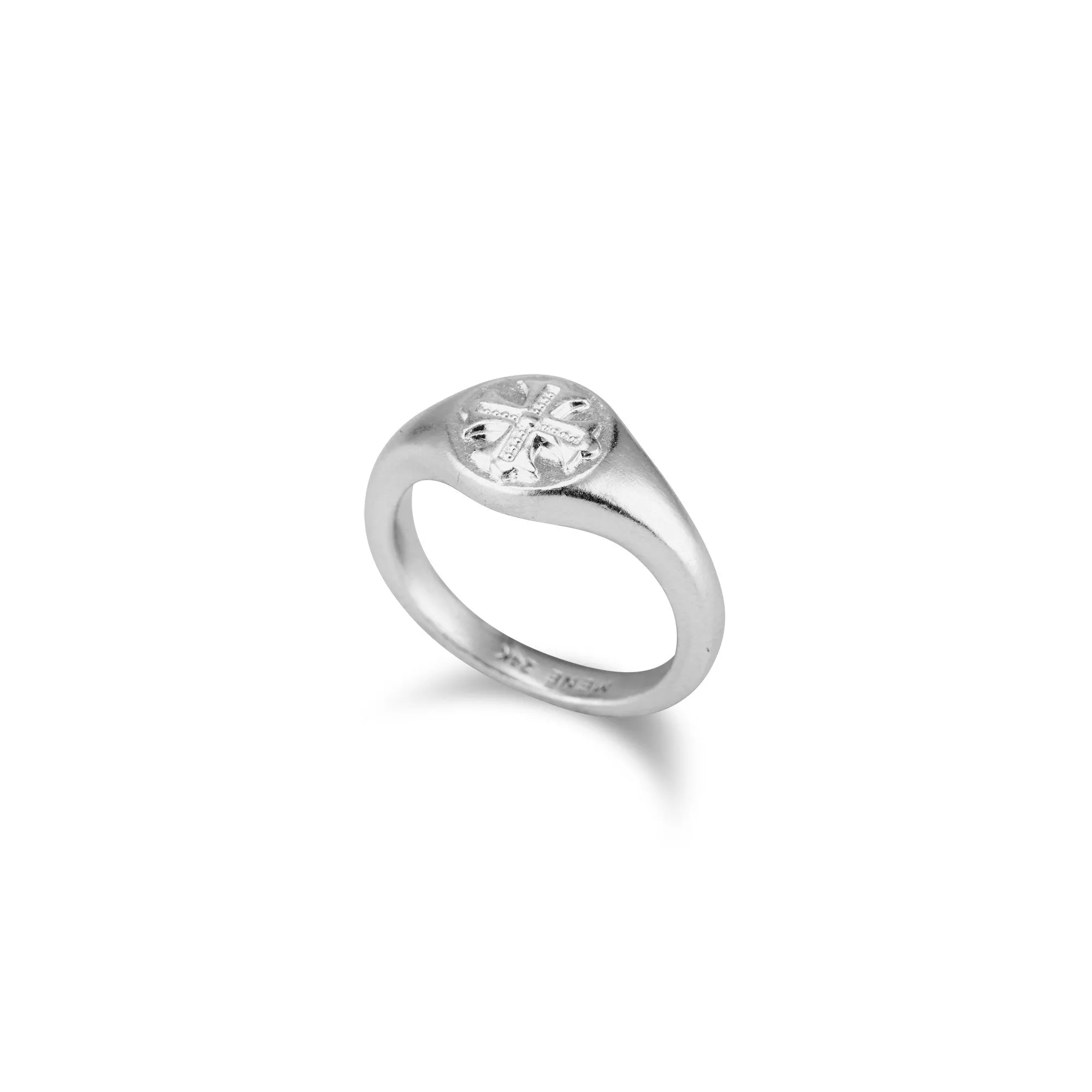 Cross Signet Ring
