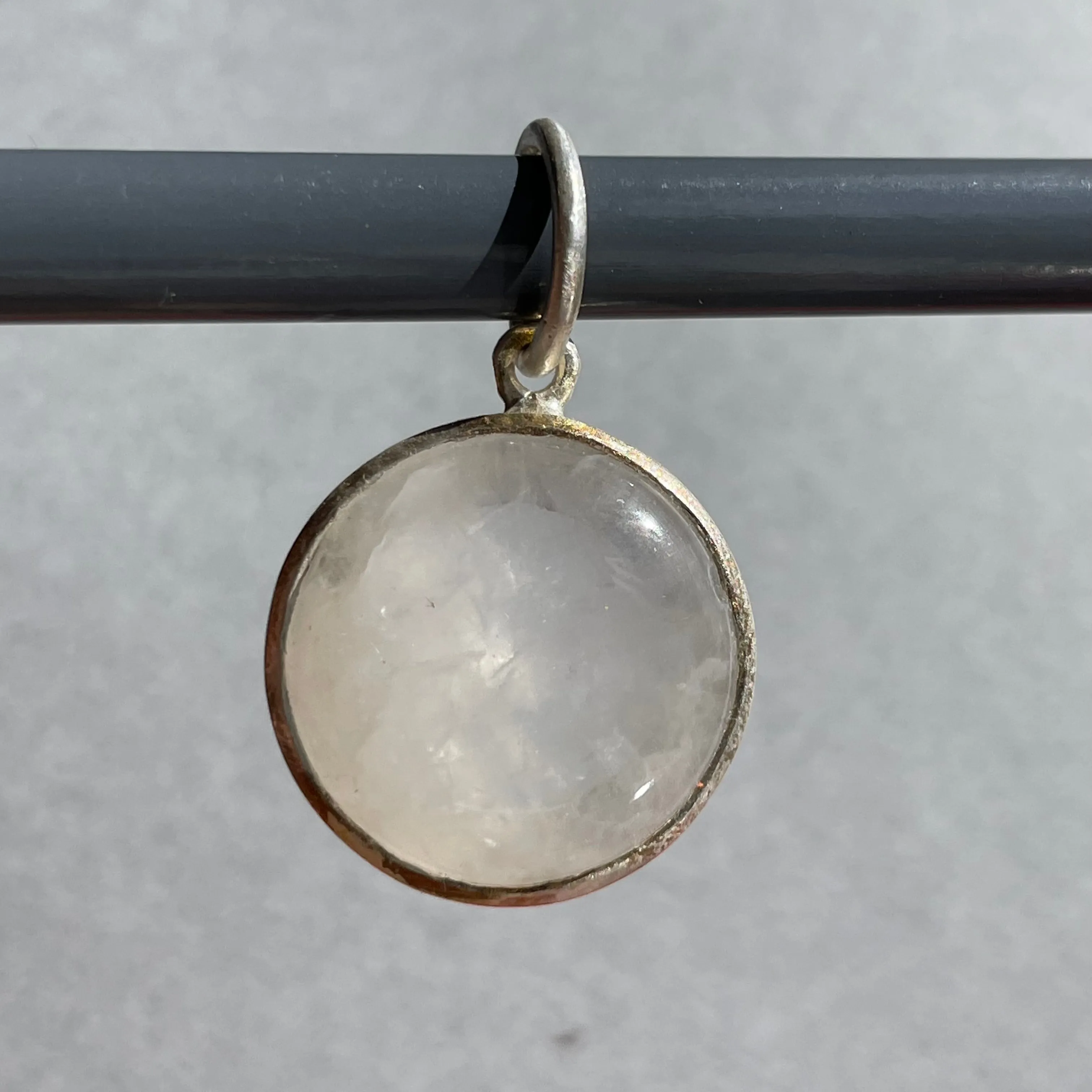 Crystal-Clear Quartz Pendant
