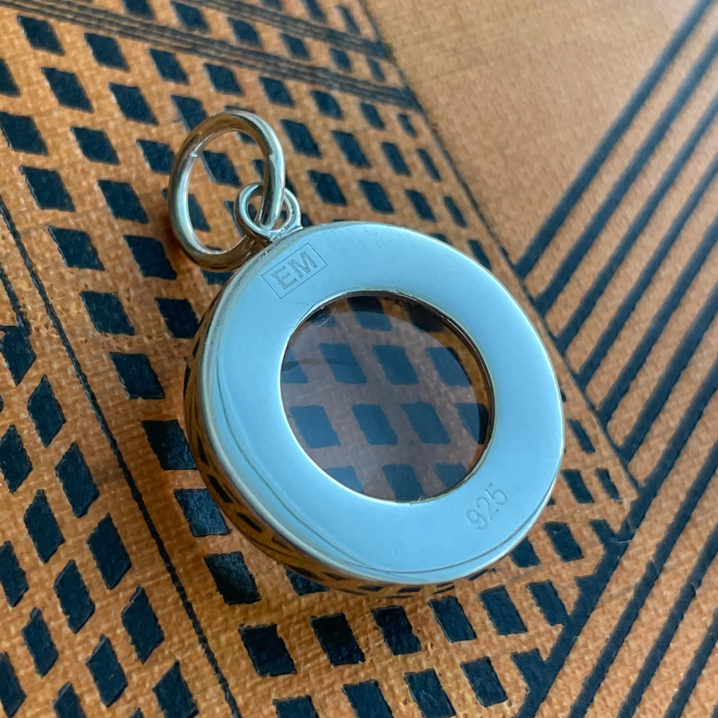 Crystal-Clear Quartz Pendant