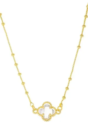 Crystal Clover Pendant