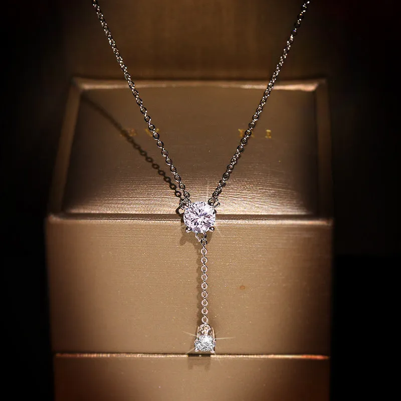 Crystal Pendant Necklace