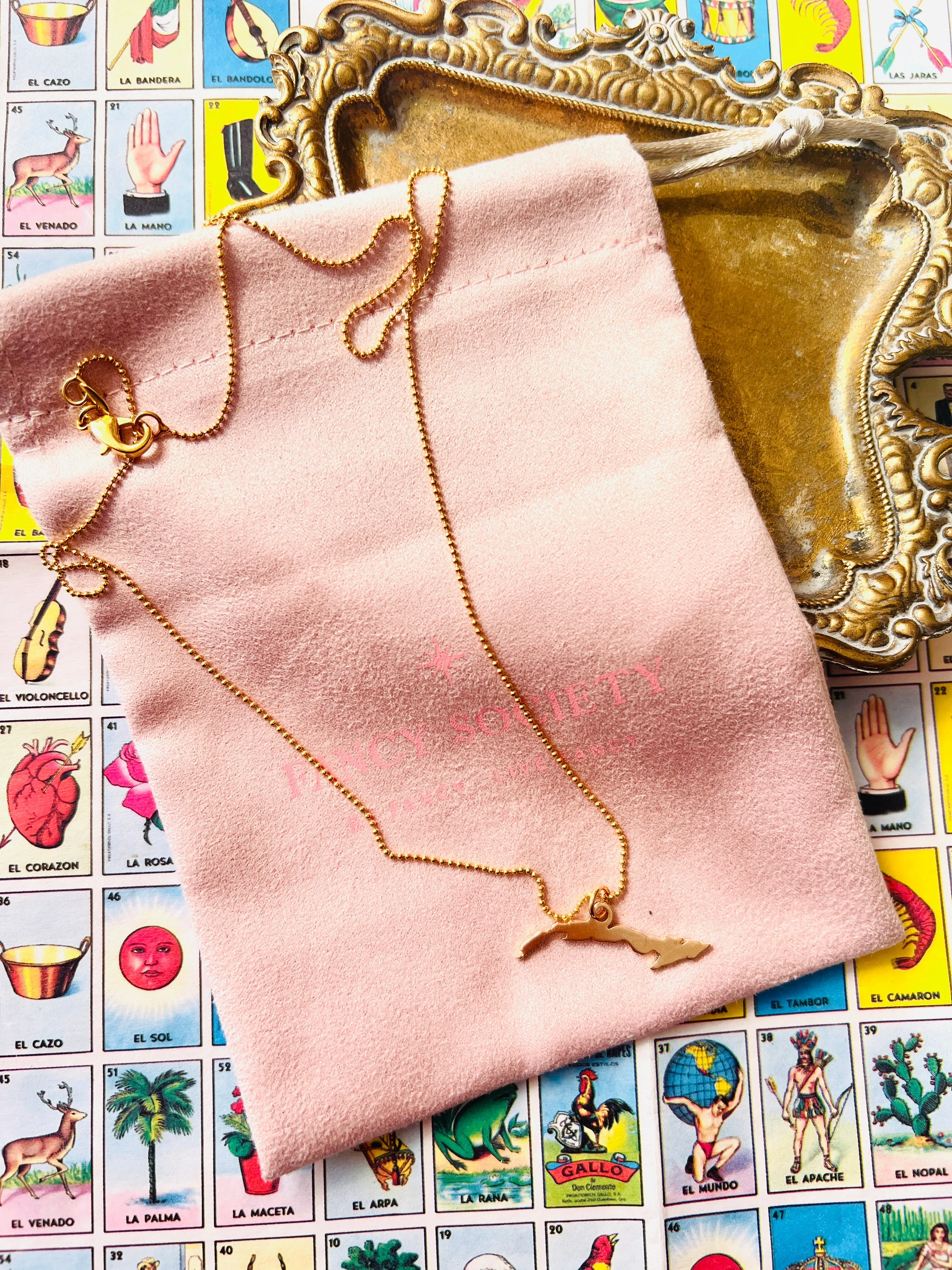 Cuba Pendant Necklace