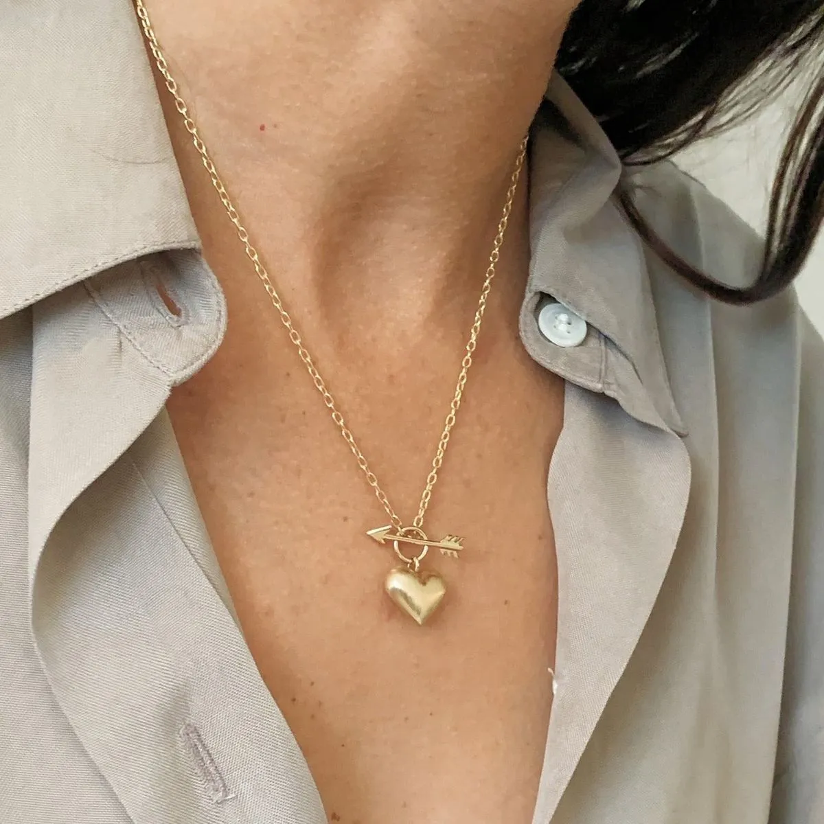 Cupid's Heart Necklace
