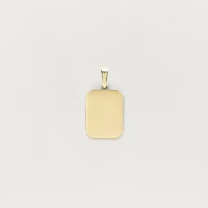 Cut-Corner Pendant, 26mm