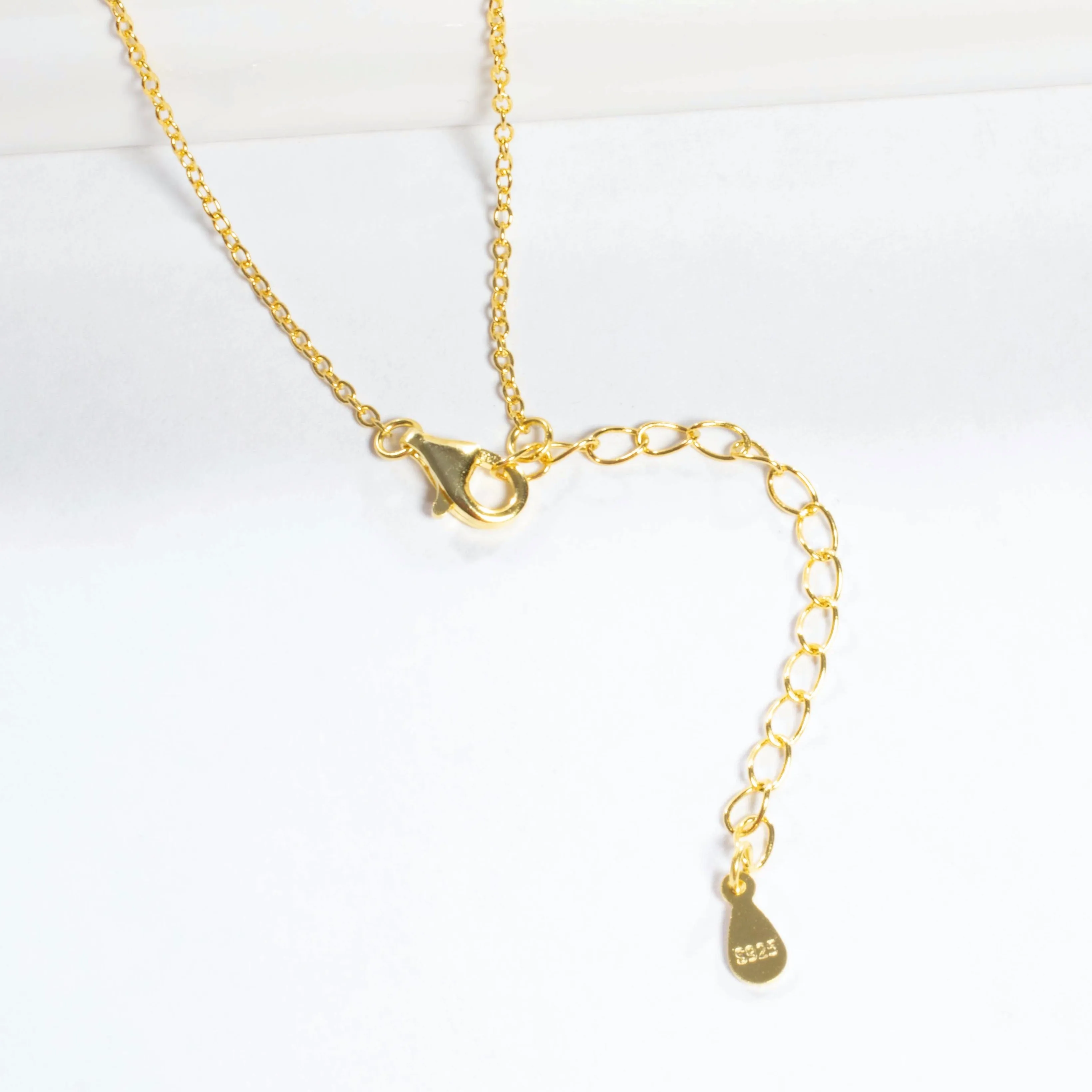 CZ Evil Eye Necklace - Gold or Silver