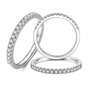 Diamond Engagement Anniversary Band Ring