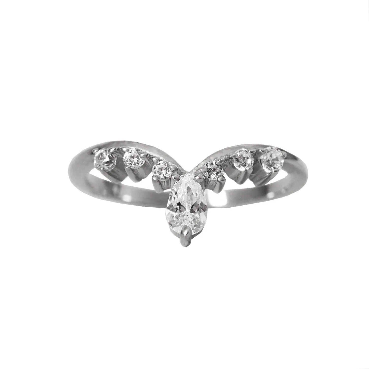 Diana Dainty Ring in 14K and 18K Gold