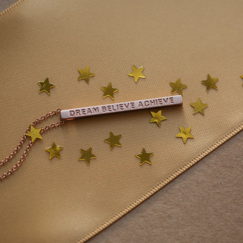 Dream Believe Achieve