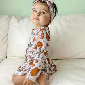 Dream Big Little Co Wild At Heart Dream Onesie Dress