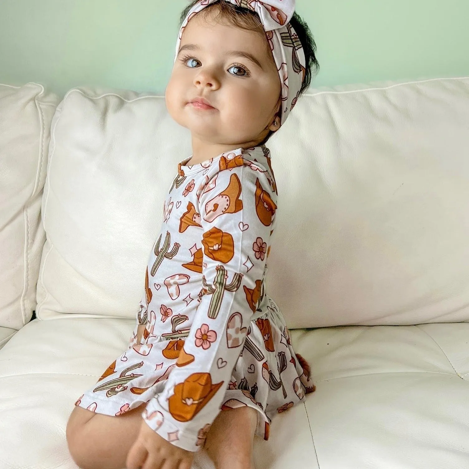 Dream Big Little Co Wild At Heart Dream Onesie Dress