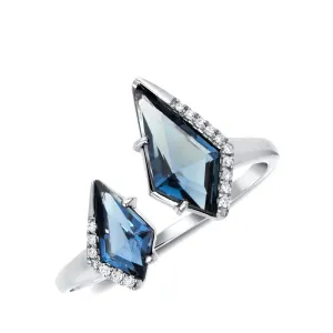 Dream Girl Blue Topaz Ring