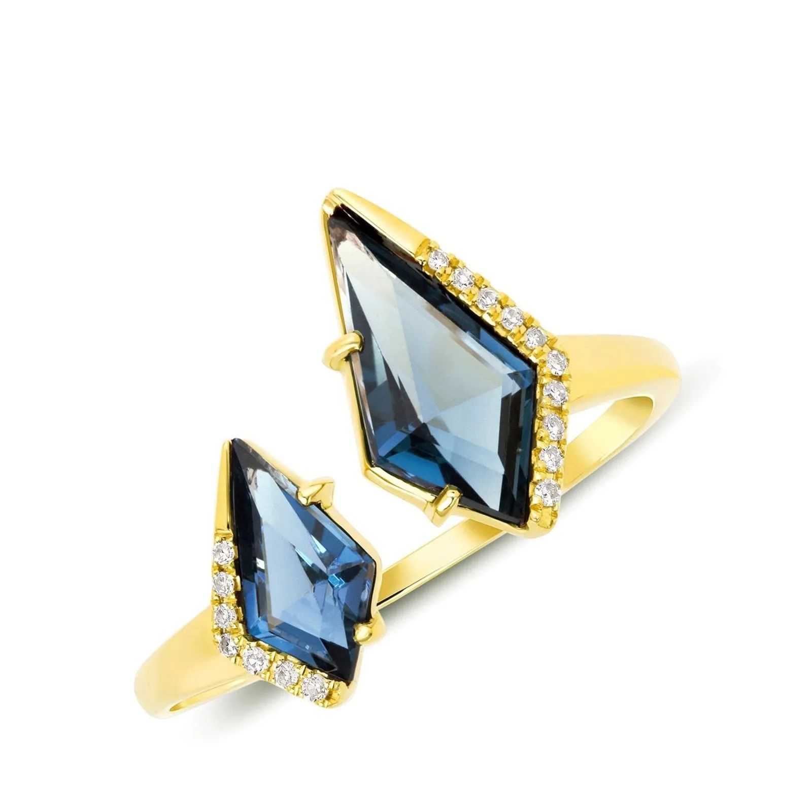 Dream Girl Blue Topaz Ring