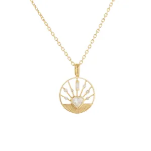 Dream Maker Necklace w/ Diamond Heart