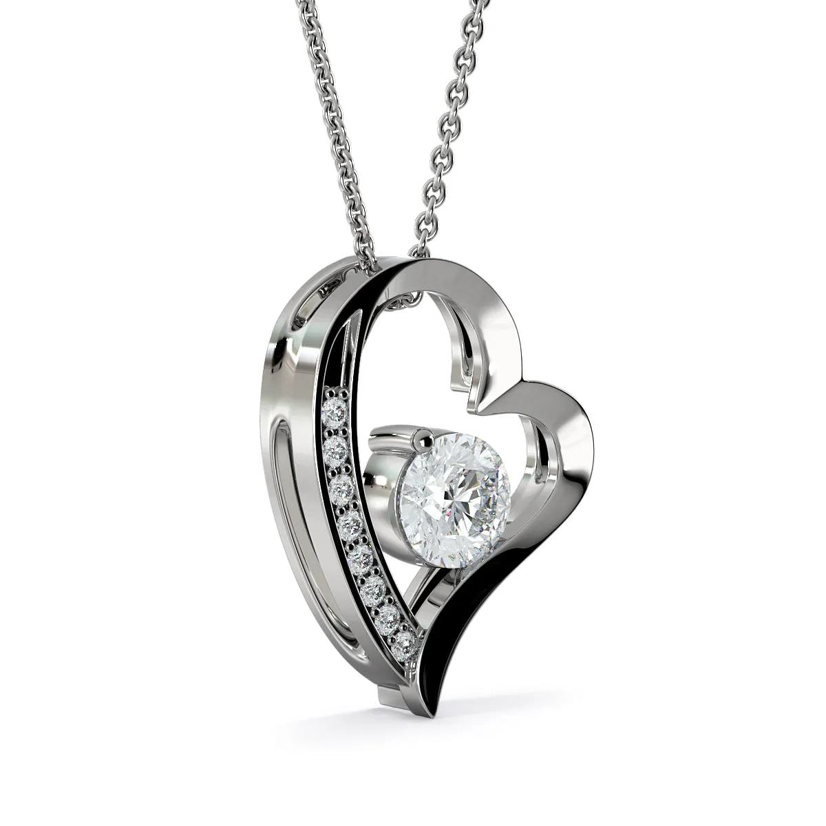 Dream your dreams- Heart Necklace from Grandma