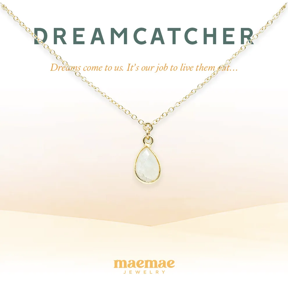 Dreamcatcher Moonstone Necklace
