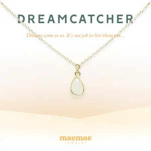 Dreamcatcher Moonstone Necklace