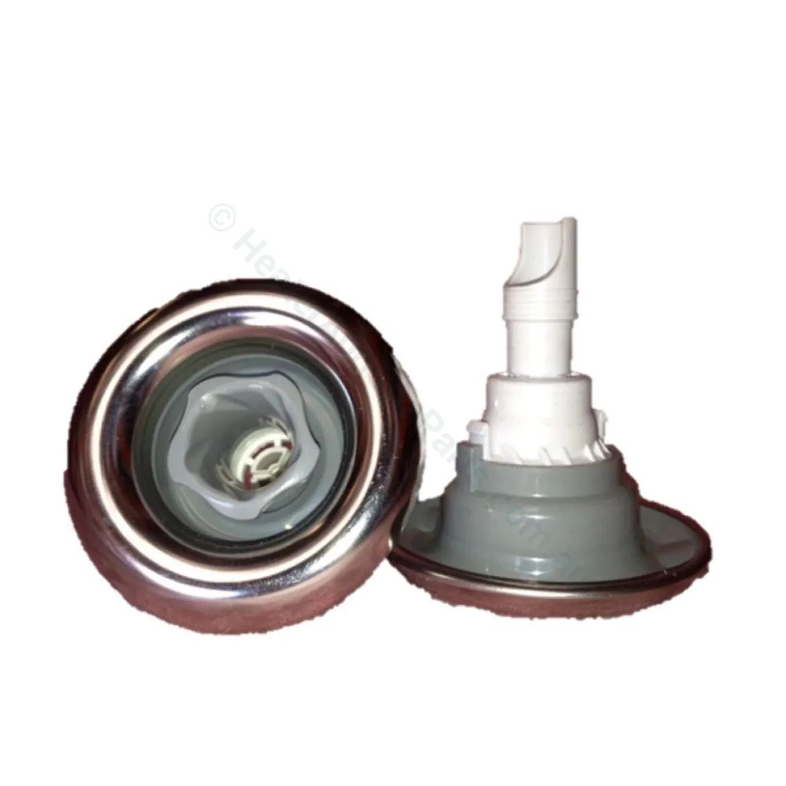 Edgetec Excess Spa Pool Jet - Directional - Stainless Grey - 84mm