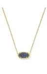 ELISA SHORT PENDANT NECKLACE