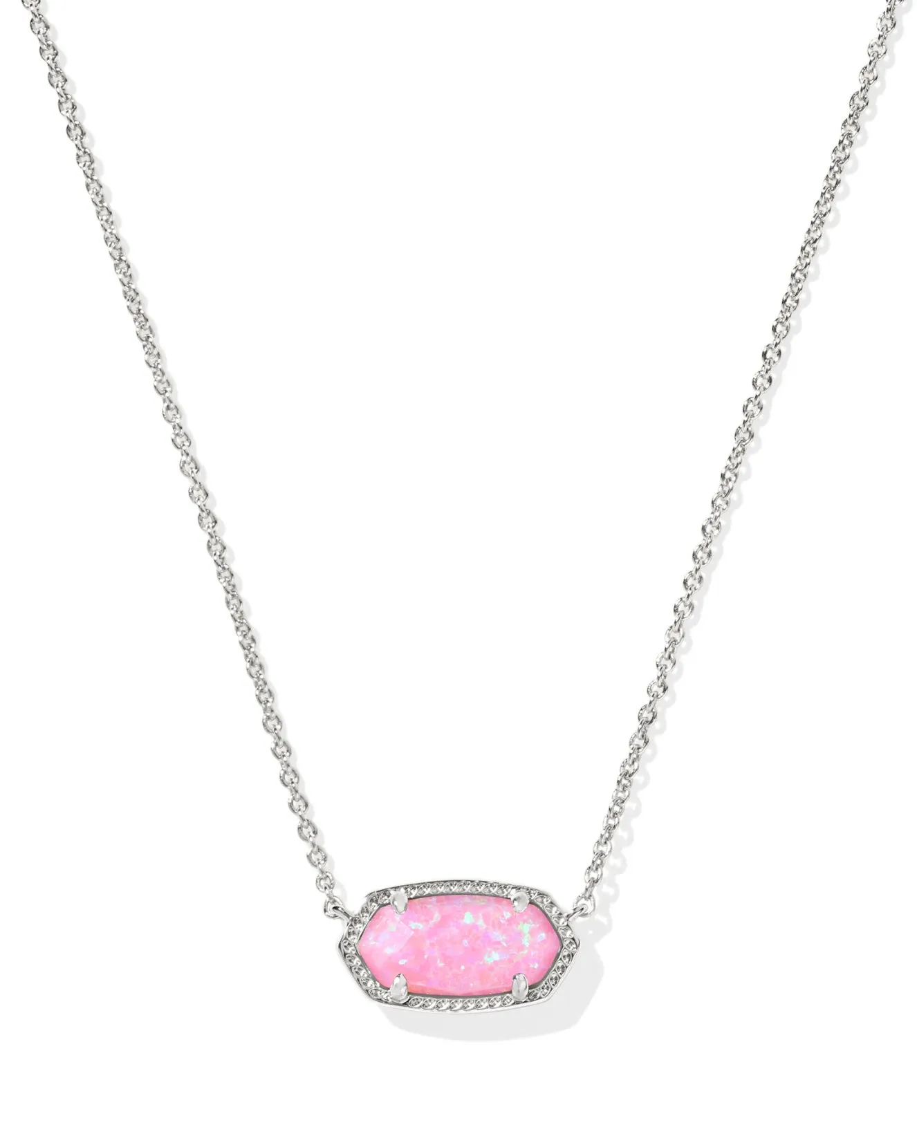 Elisa - Silver Carnation Opal
