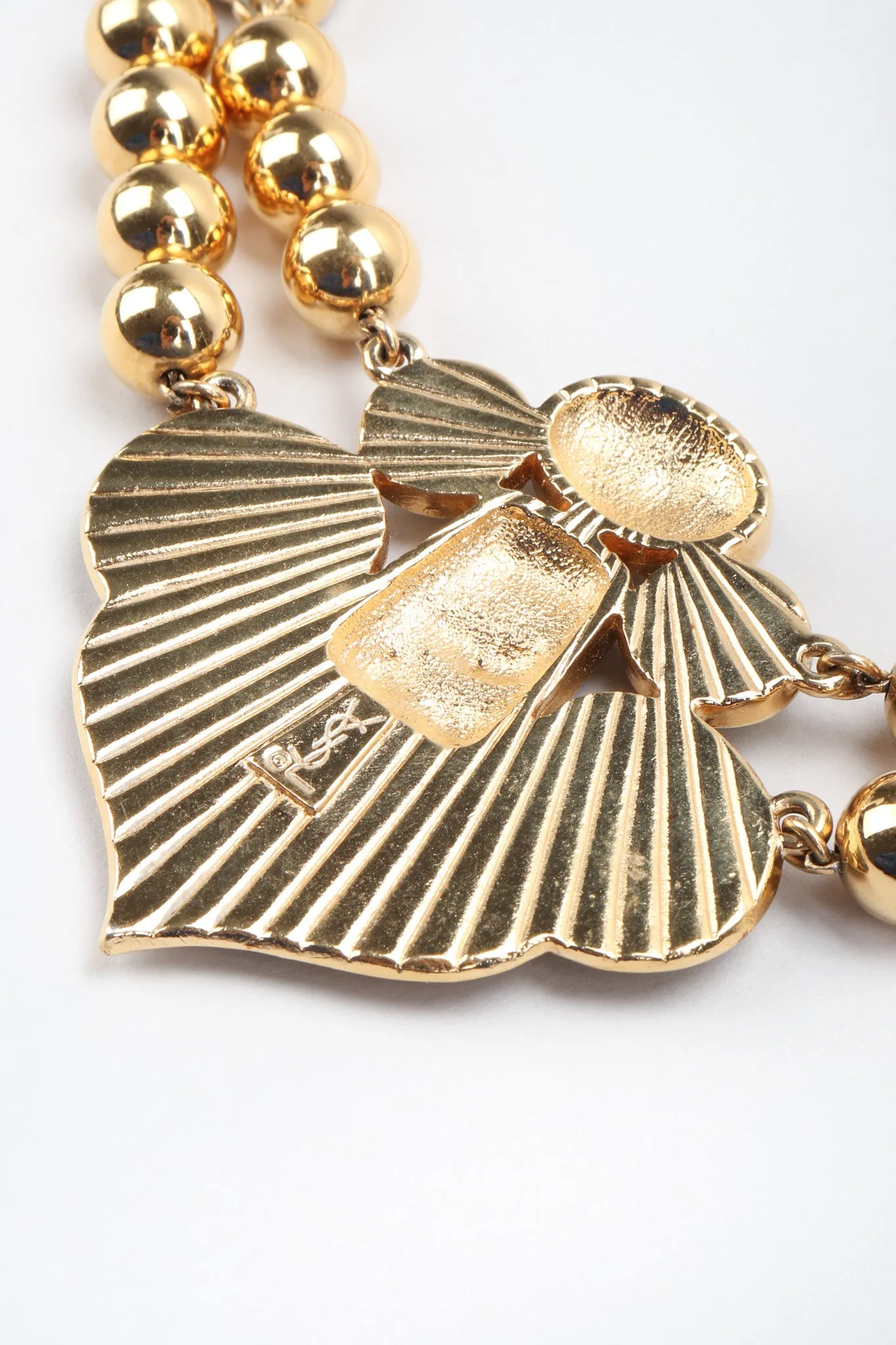 Enamel Arabesque Necklace and Earring Set