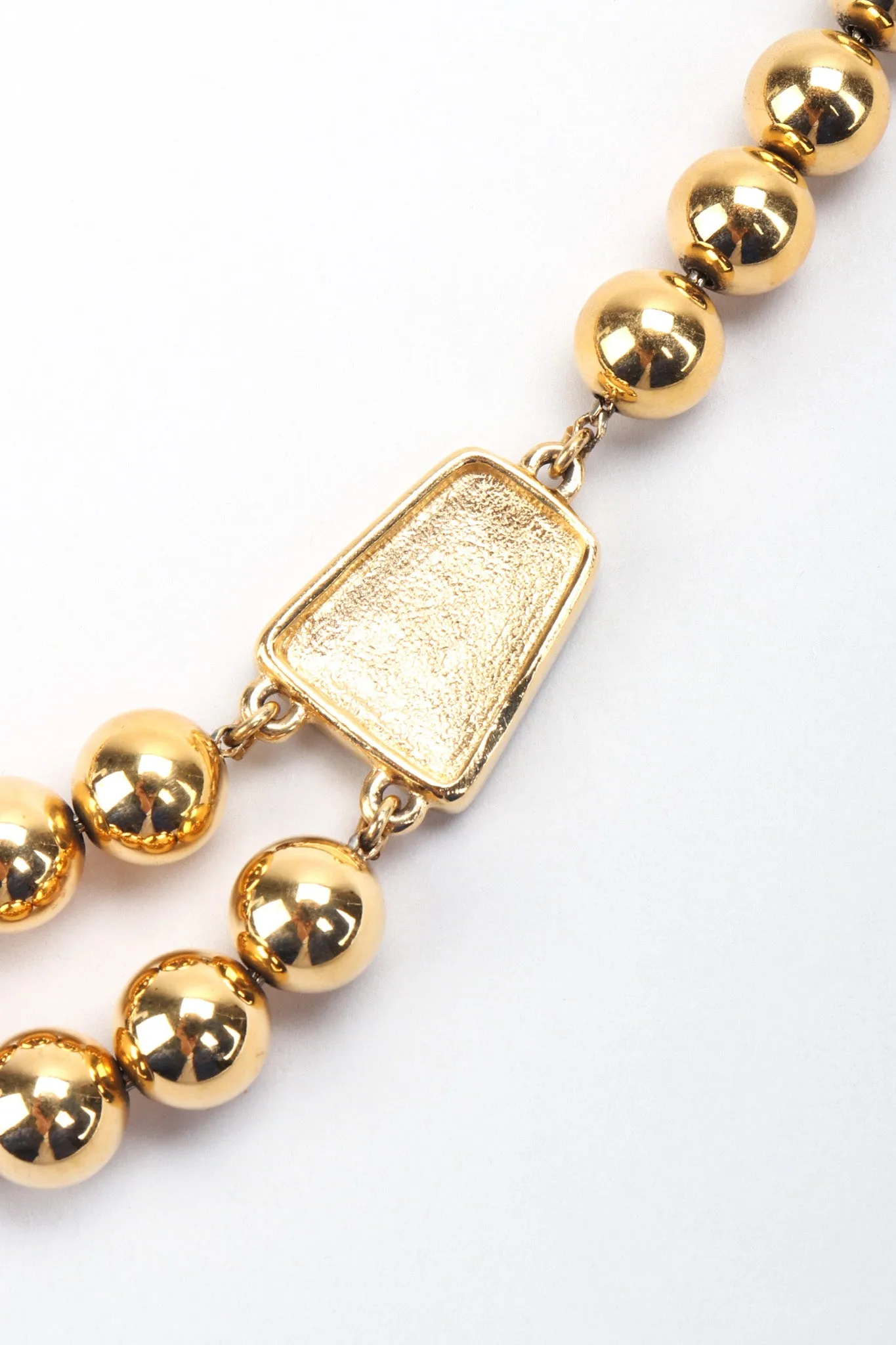 Enamel Arabesque Necklace and Earring Set