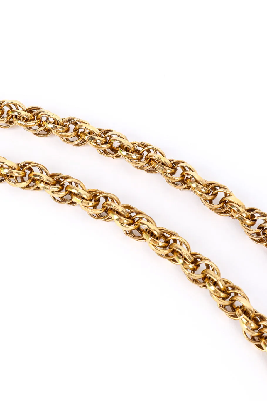 Etruscan Chain Fringe Necklace