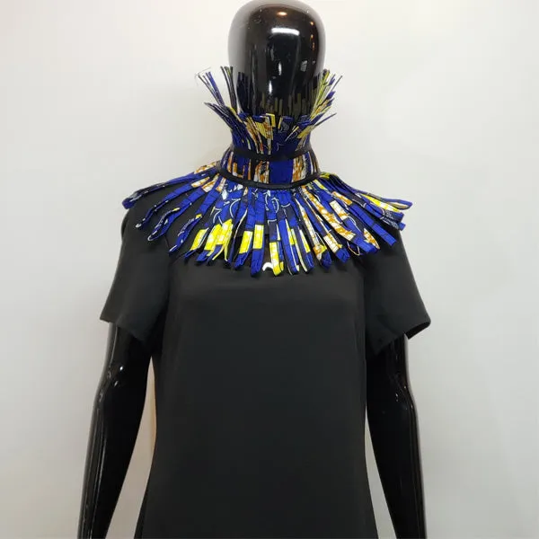Fancy African  Fabric Choker