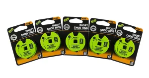 Fox Edge Armapoint stiff rig beaked Chod rigs x 3 30lb SHORT