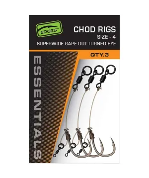 FOX Edges SWGO Chod Rigs x3
