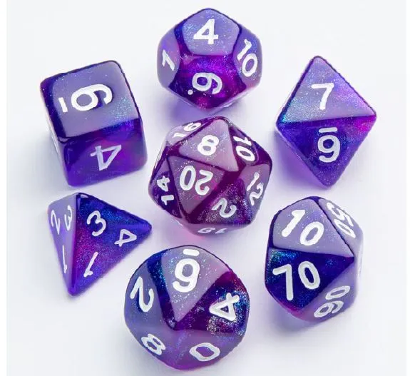 Galaxy Series: Nebula: RPG Dice Set (7pcs)