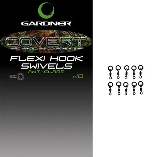 GARDNER TACKLE COVERT FLEXI HOOK SWIVELS