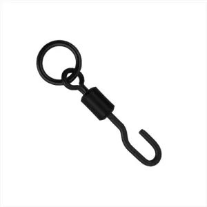 Gardner Tackle COVERT QC FLEXI RING SWIVELS SIZE 12 ANTI GLARE
