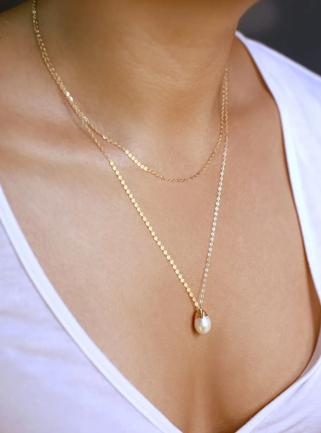 Gemstone Layering Necklace